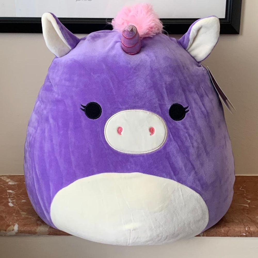 Squishmallows 16" ASTRID THE PURPLE UNICORN